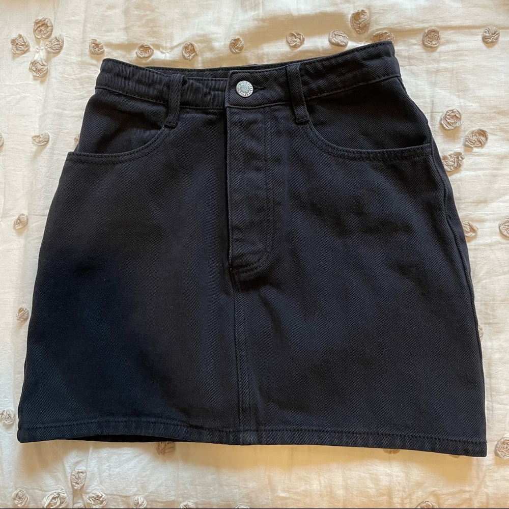 Brandy Melville John Galt denim mini skirt XS, S, M